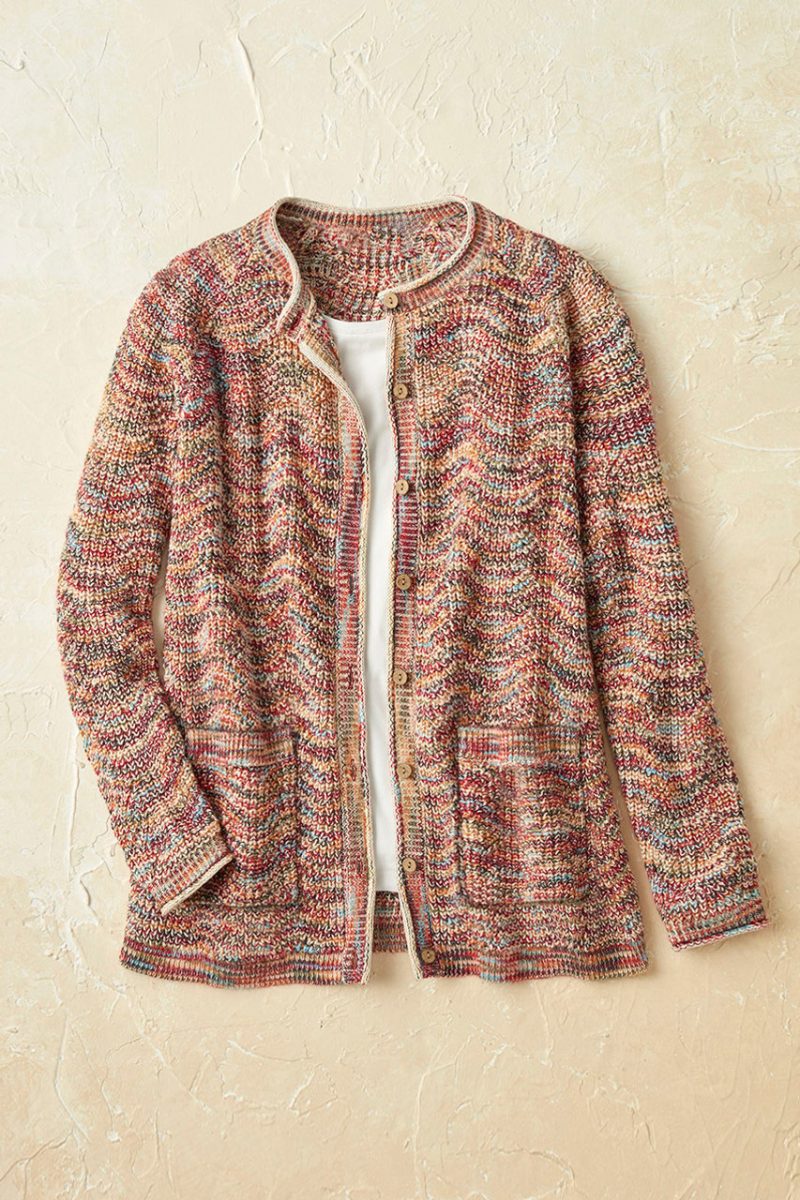 harvest hues cardigan multi 0 50129