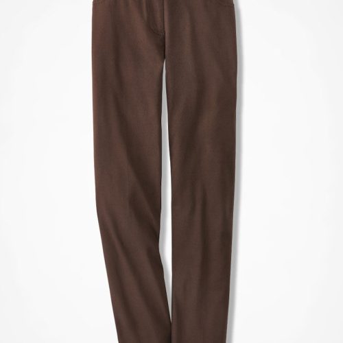 pull on anywear shapeme ankle pants chocolate 7 15896