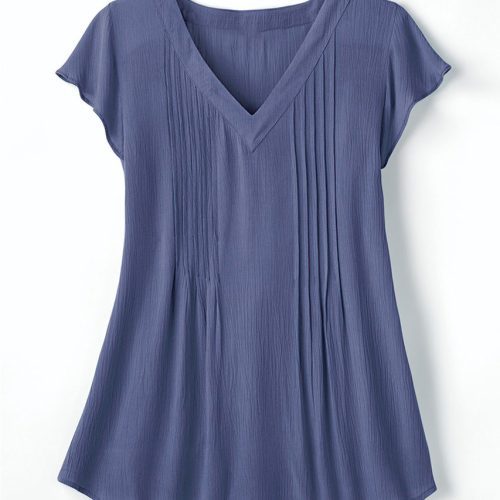 solstice blouse ranch blue 4 04445