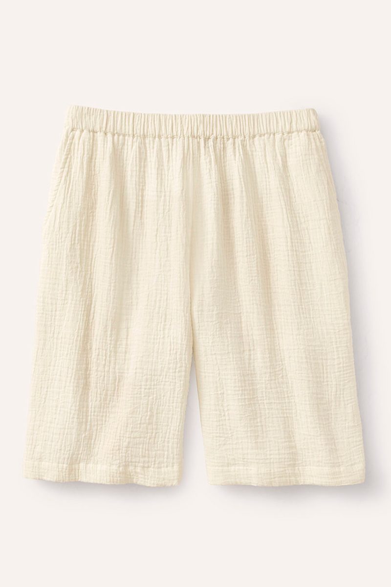 summer breeze 11 gauze shorts crema 6 57559