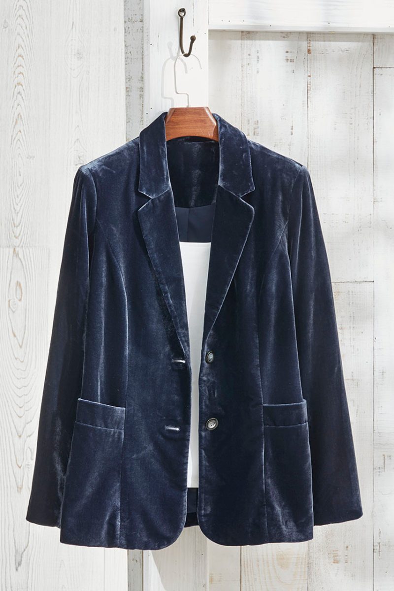 velvet blazer midnight navy 3 60004