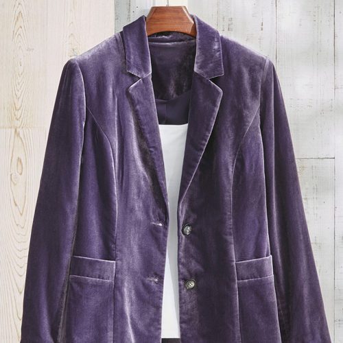 velvet blazer plum perfect 1 95594 69364