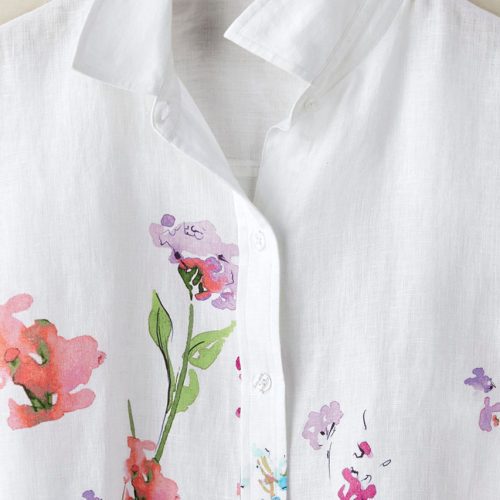 watercolor linen big shirt white multi 1 48912